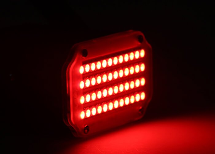 red strobe light