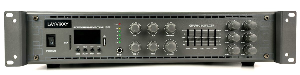 PA mixer amplifier 2