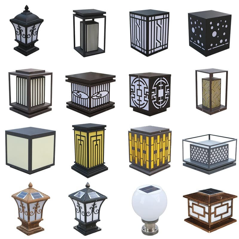 Best solar store pillar lights